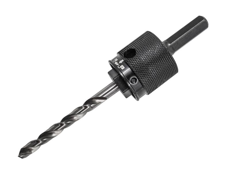 Faithfull Universal Quick Release Holesaw Arbor Set Spring Loaded FAIHSAUQC