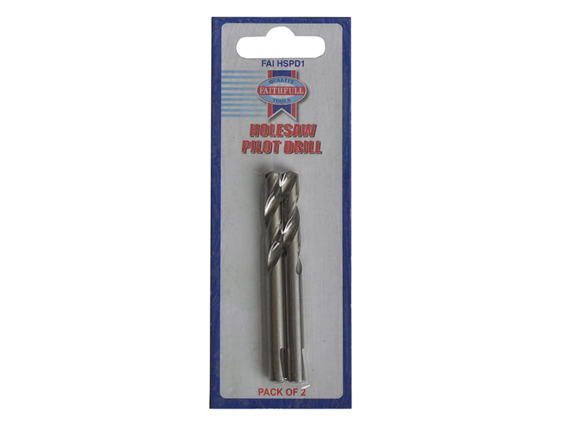 Faithfull Holesaw Pilot Drills 75mm (Pack 2) FAIHSPD1