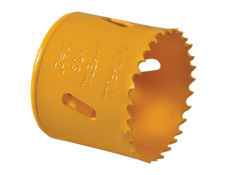 Faithfull Bi-Metal Cobalt Holesaw 51mm Cutting Depth 38mm FAIHSVP51
