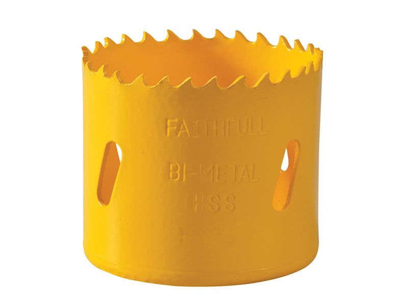 Faithfull Bi-Metal Cobalt Holesaw 56mm Cutting Depth 38mm FAIHSVP56