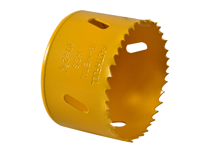 Faithfull Bi-Metal Cobalt Holesaw 67mm Cutting Depth 38mm FAIHSVP67