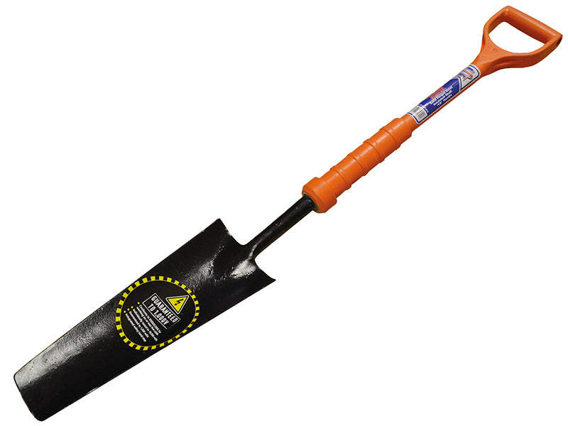 Faithfull Drainage Shovel Fibreglass Insulated Shaft YD FAIINSDRAIN
