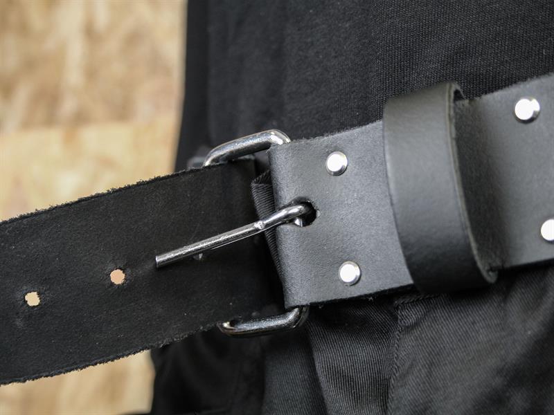 Faithfull Heavy Duty Leather Belt Width 45mm 1.3/4in Size 34 to 44" FAILB134B
