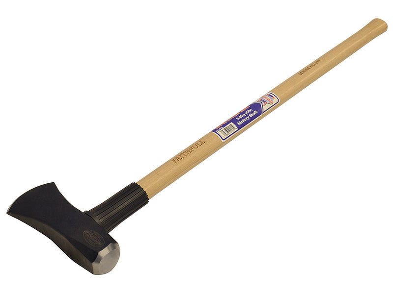 Faithfull Log Splitting Maul Hickory Shaft 3.6kg (8 lb) FAILSM8