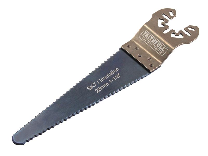 Faithfull SK7 Wavy Edge Insulation Cutter Blade 100mm FAIMFWAVY