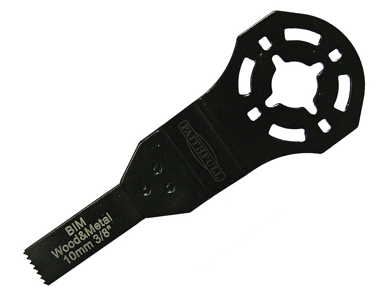 Faithfull Multi-Functional Tool Flush Cut Wood/Bi-Metal Blade 10mm FAIMFWM10