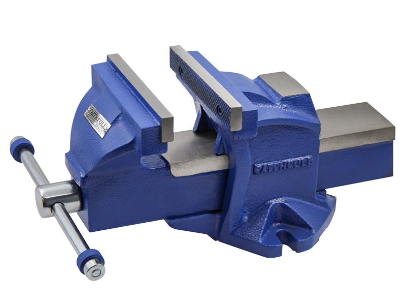 Faithfull Mechanics Vice With Magnetic Jaws 150mm 6in Cast Iron FAIMV150SG