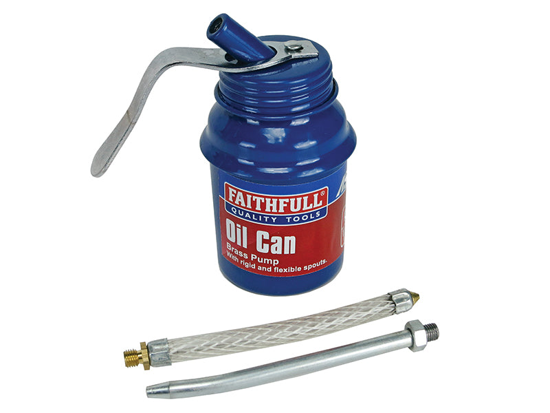 Faithfull Pistol Type Oil Can 125ml FAIOC125