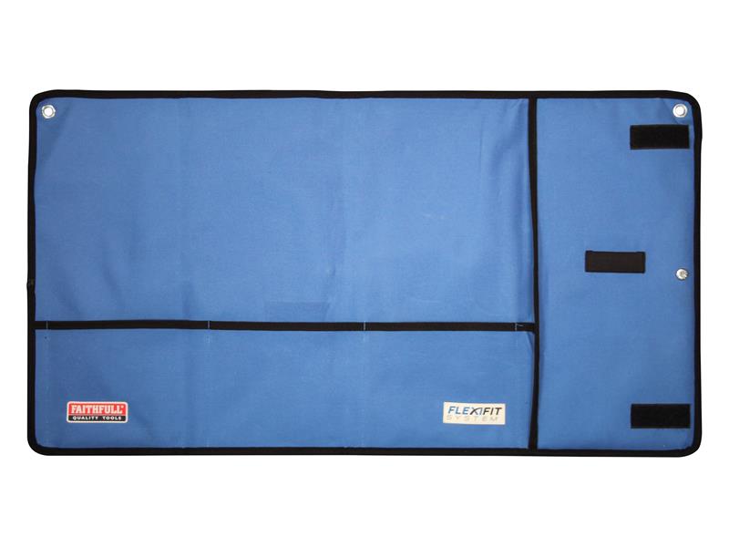 Faithfull Flexi Trowel Tool Roll Fits 3 Flexi Blades 400mm 16in FAIPFLEXROLL