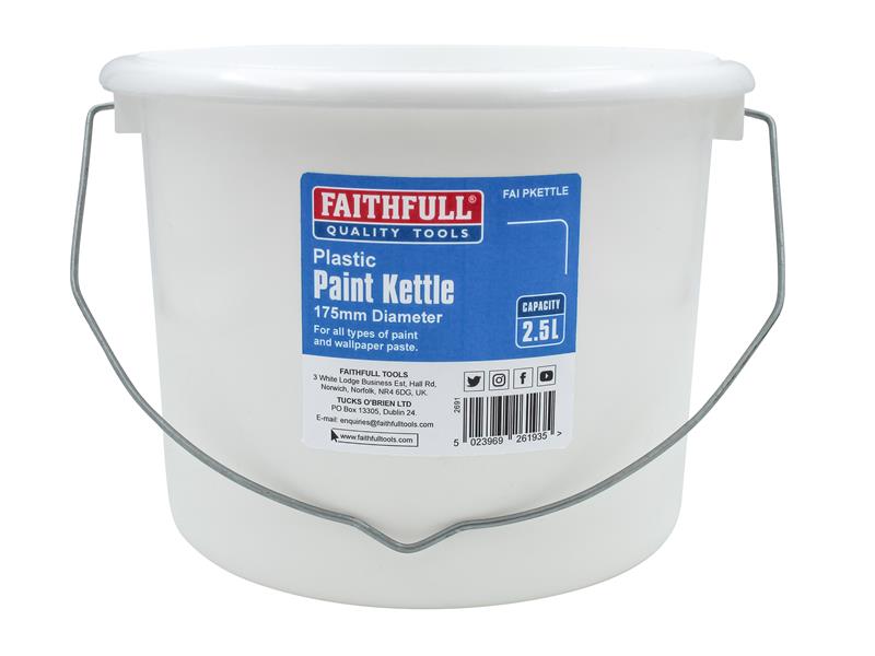 Faithfull Plastic Paint Kettle 2.5 litre FAIPKETTLE