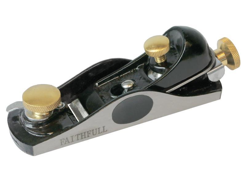 Faithfull No.60 1/2 Block Plane in a Wooden Box FAIPLANE6012