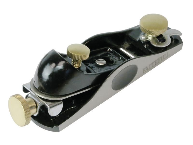 Faithfull No.60 1/2 Block Plane in a Wooden Box FAIPLANE6012