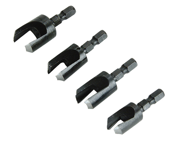 Faithfull Plug Cutter Set of 4 No.6-12 FAIPLUGS4