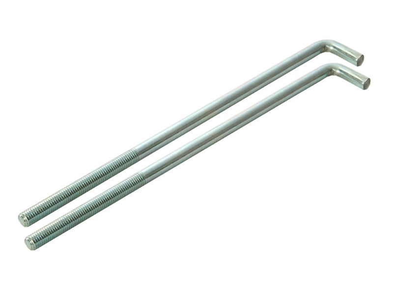 Faithfull External Building Profile - 350mm (14in) Bolts (Pack 2) FAIPROEXTB14