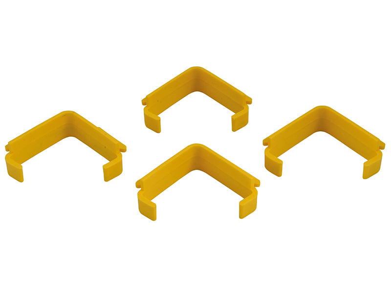 Faithfull External Building Profile Line Holders (Pack 4) FAIPROEXTLH