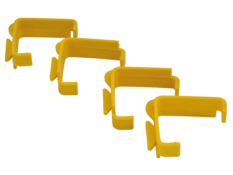Faithfull External Building Profile Line Holders (Pack 4) FAIPROEXTLH