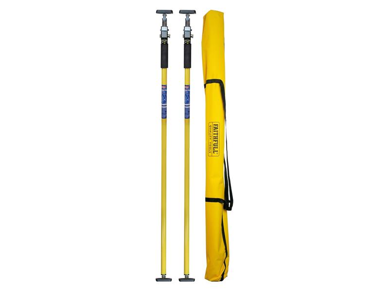 Faithfull Adjustable Support Props 1.6m to 2.9m (Pack 2) FAIPROP1600