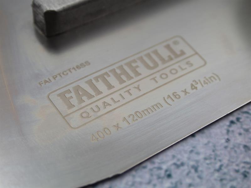 Faithfull Prestige Cement Trowel 16 x 4.3/4in FAIPTCT16SS