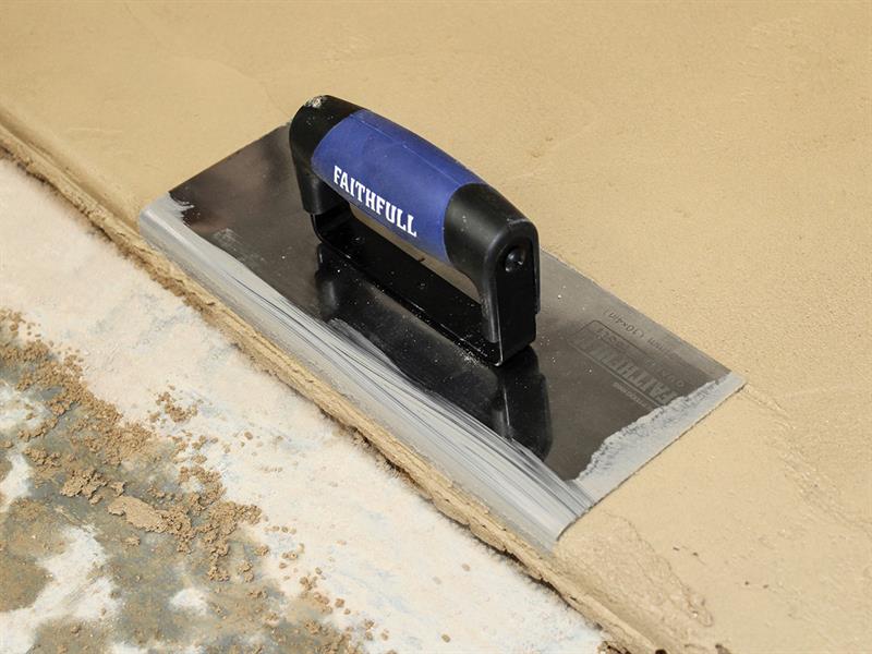 Faithfull Prestige Edging Trowel 10 x 4in FAIPTEDG10SS