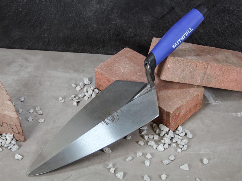 Faithfull Prestige Professional Brick Trowel Set, 4 Piece FAIPTFSET4