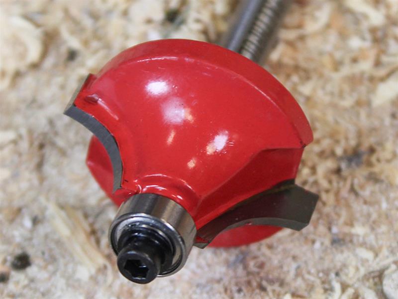 Faithfull Router Bit TCT Ovolo 16.5mm 1/4in Shank FAIRB32