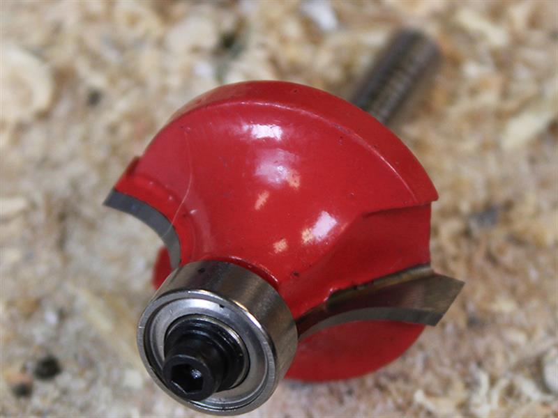 Faithfull Router Bit TCT Rounding Over 15.8mm x 9.5mm 1/4in Shank FAIRB41