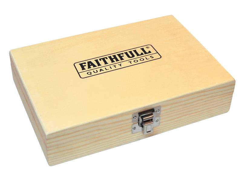 Faithfull 1/2in TCT Router Bit Set, 15 Piece FAIRBS15