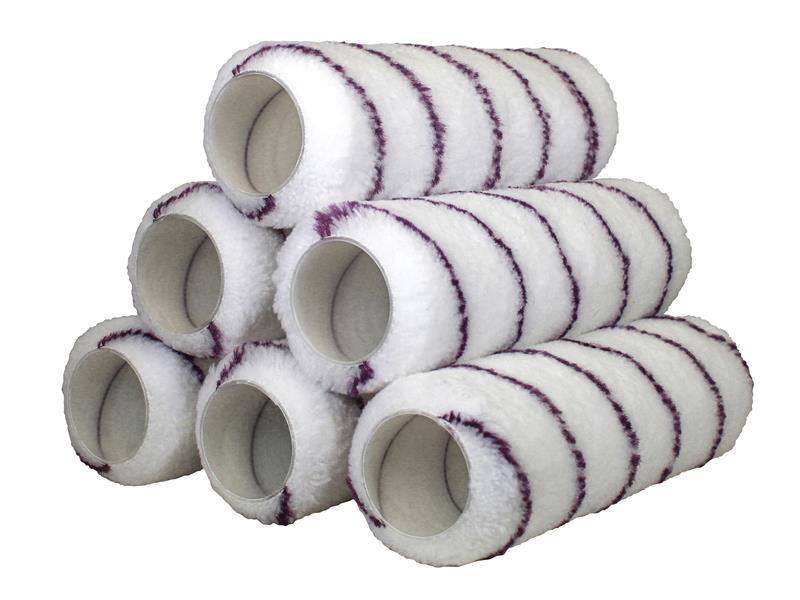 Faithfull Medium Pile Roller Sleeve 230 x 44mm (9 x 1.3/4in) (Pack 6) FAIRREFILL6