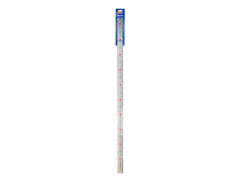 Faithfull Matt Silver Measuring Rule 1000mm FAIRUL1000MS