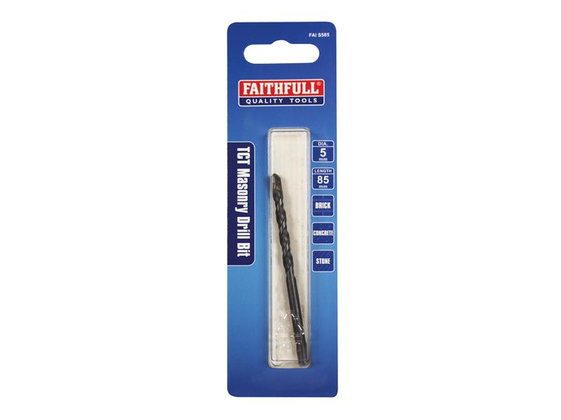Faithfull Standard Masonry Drill Bit 5 x 85mm FAIS585