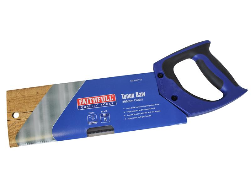 Faithfull Tenon Hardpoint Handsaw 300mm (12in) 11 TPI FAISAWT12