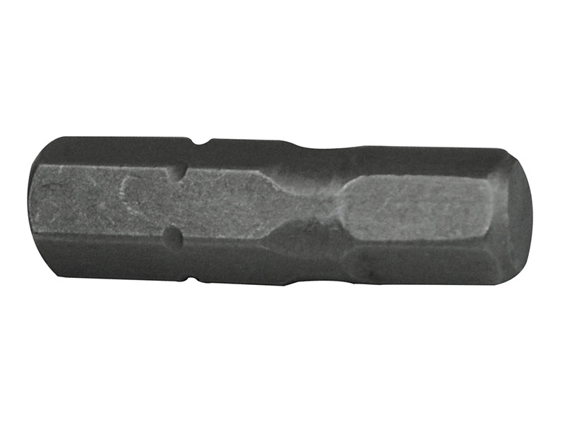 Faithfull Hex S2 Grade Steel Screwdriver Bits 6 x 25mm (Pack 3) FAISBH625