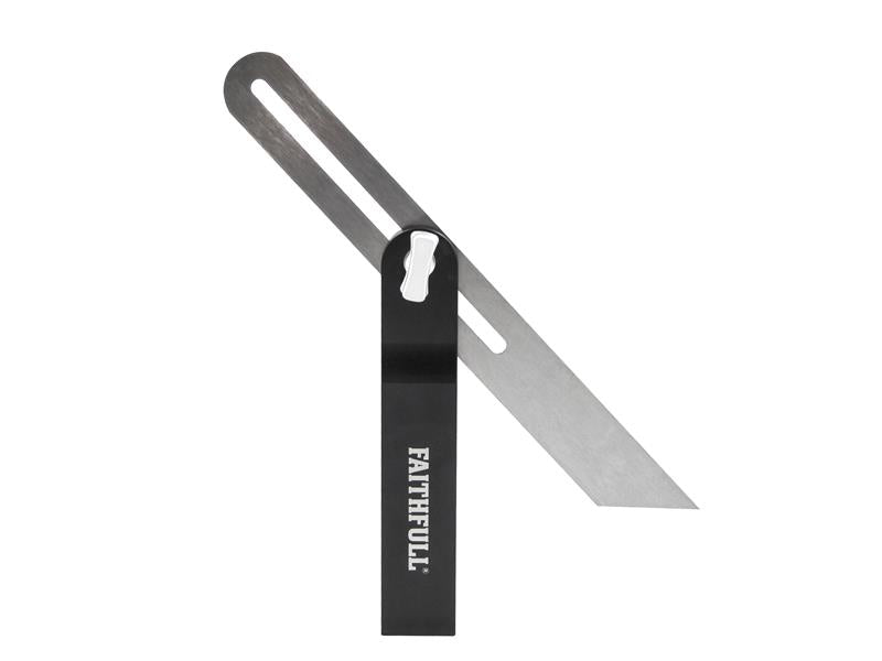 Faithfull CNC Heavy Duty Sliding Bevel 250mm 10in Aluminium FAISBHDCNC