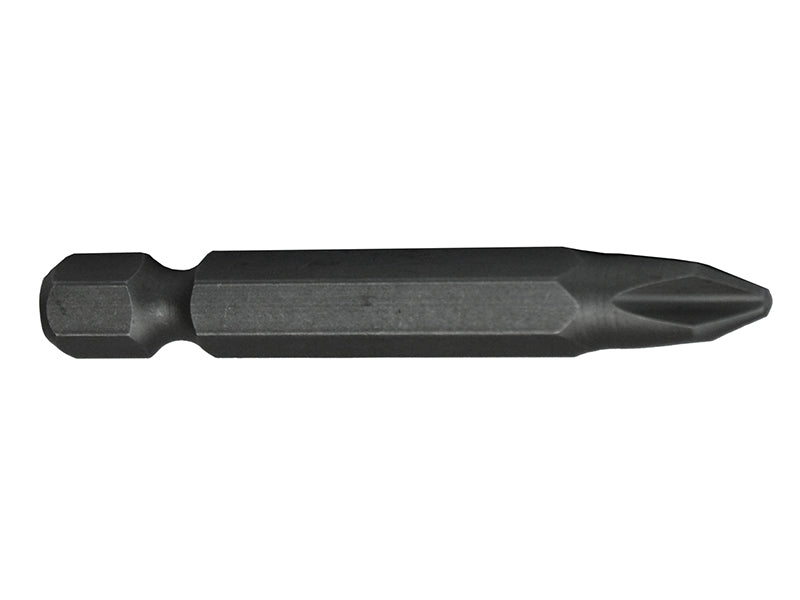Faithfull Phillips S2 Grade Steel Screwdriver Bits PH3 x 50mm (Pack 3) FAISBPH350