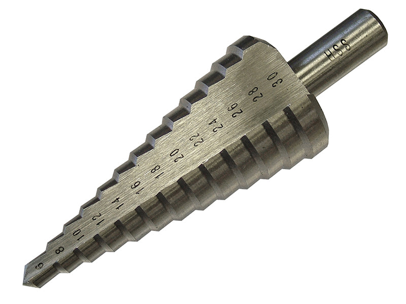 Faithfull HSS Step Drill Bit 6-30mm FAISD630