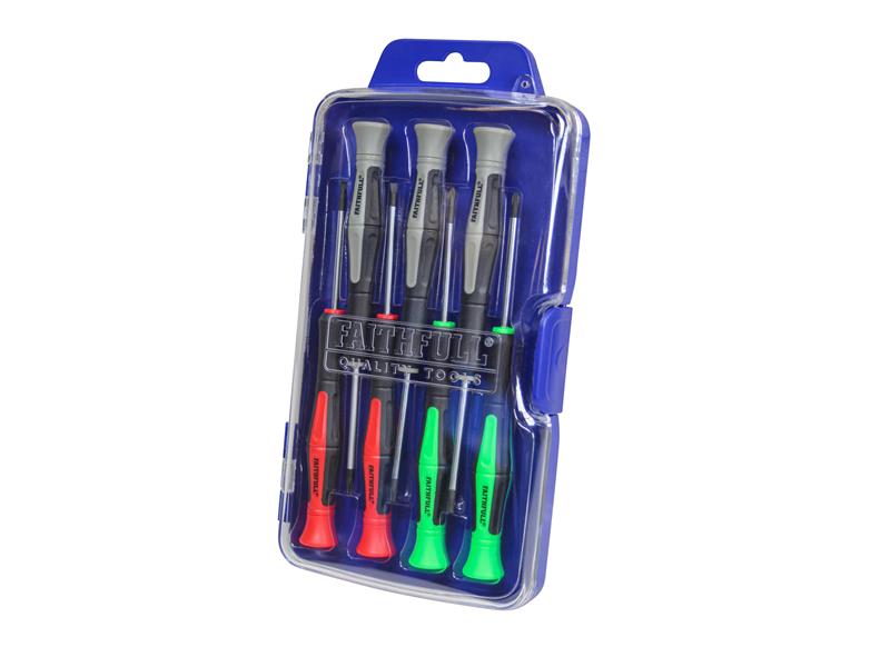 Faithfull Instrument Precision Screwdriver Set, 7 Piece FAISDMINI7