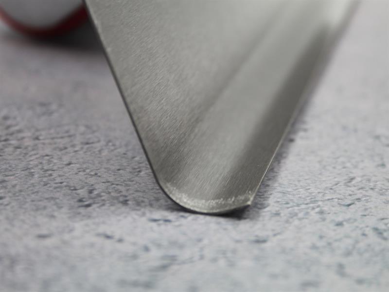 Faithfull Edging Trowel Soft Grip Handle 11 x 4.3/4in FAISGTEDGE11