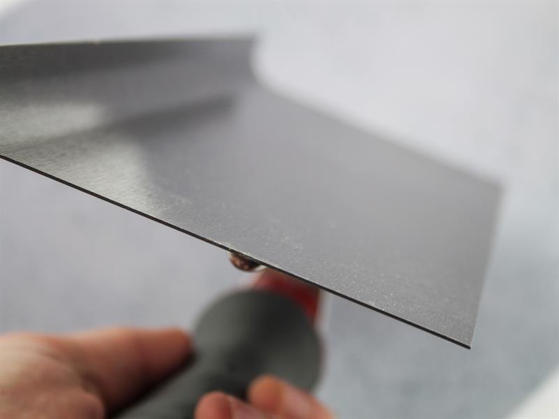 Faithfull Edging Trowel Soft Grip Handle 11 x 4.3/4in FAISGTEDGE11