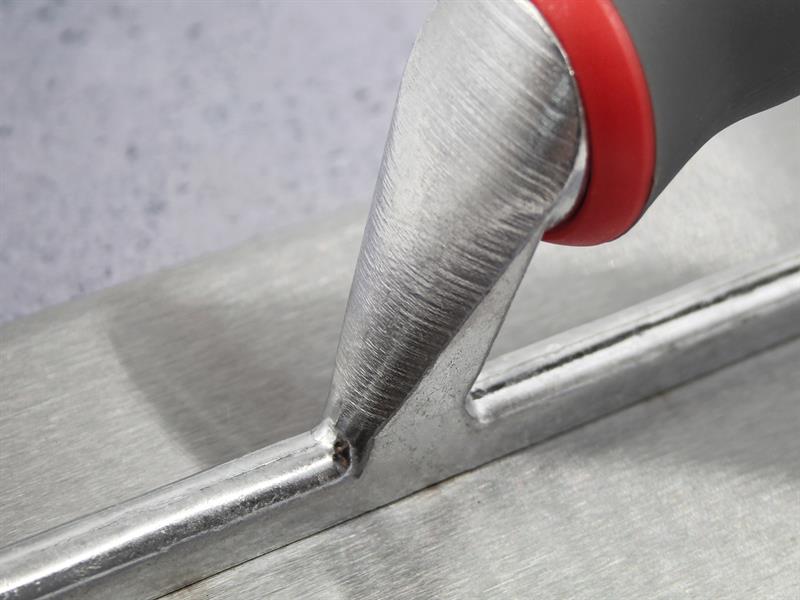 Faithfull Edging Trowel Soft Grip Handle 11 x 4.3/4in FAISGTEDGE11