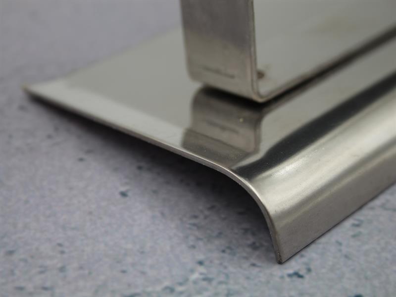 Faithfull Edging Trowel Soft Grip Handle 6 x 3in FAISGTEDGESS