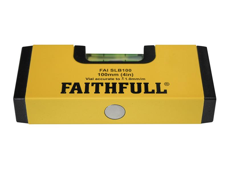 Faithfull Magnetic Mini Level 100mm FAISLB100