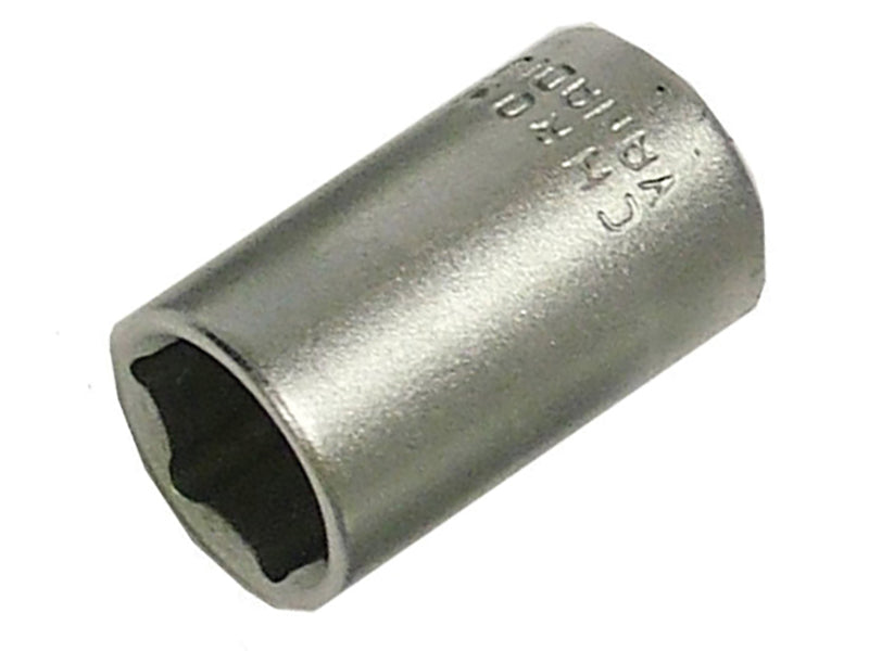Faithfull 14mm Hexagon Socket 1/2"D Standard Length Satin Chrome FAISOC1214