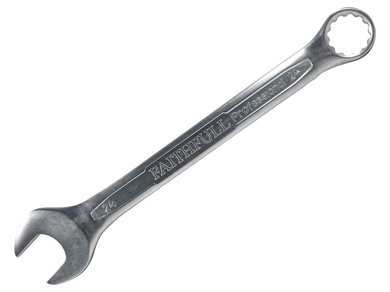 Faithfull Combination Spanner CV Satin Finish 25mm FAISPAC25