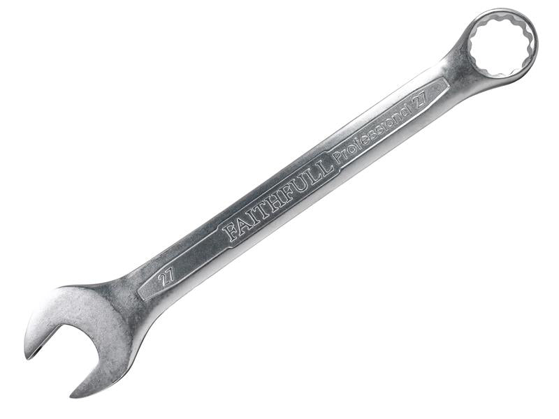 Faithfull Combination Spanner CV Satin Finish 28mm FAISPAC28