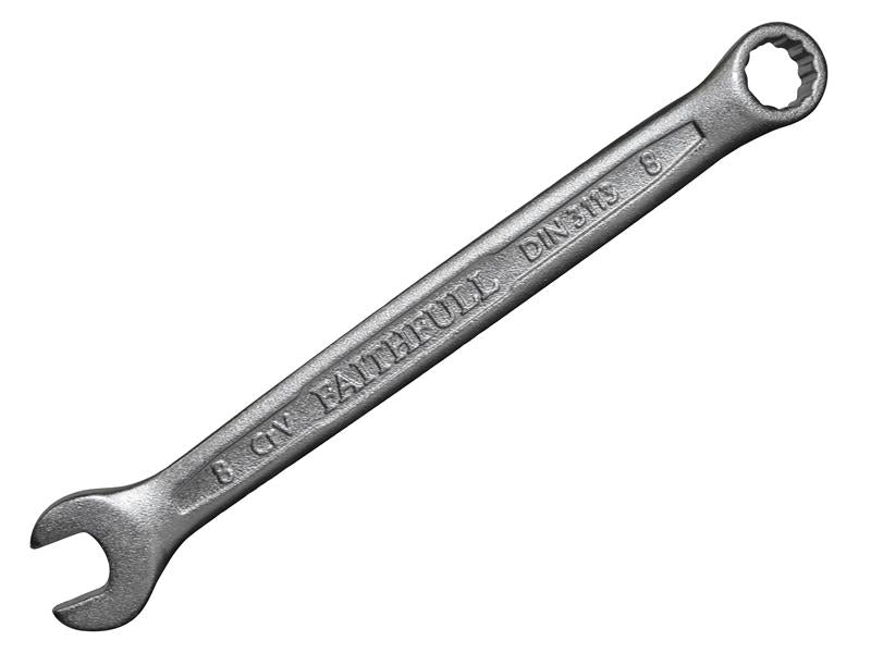 Faithfull Combination Spanner CV Satin Finish 9mm FAISPAC9