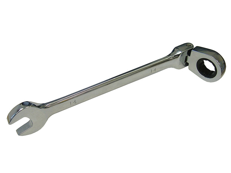 Faithfull Ratchet Combination Spanner Flex Head Set, 6 Piece FAISPARAT6S