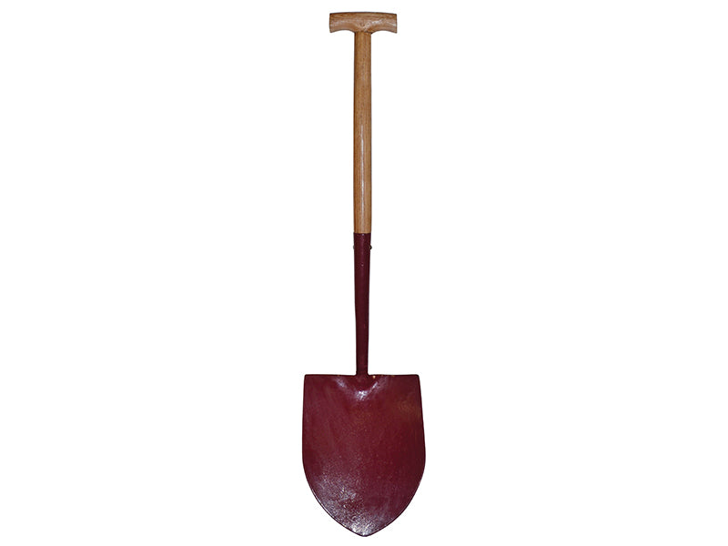 Faithfull Solid Socket Shovel Round No.2 T-Handle FAISSR2T