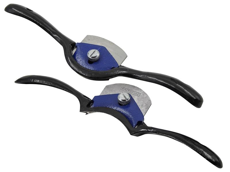 Faithfull Spokeshave Twin Pack (1 Concave & 1 Convex) FAISSTWIN