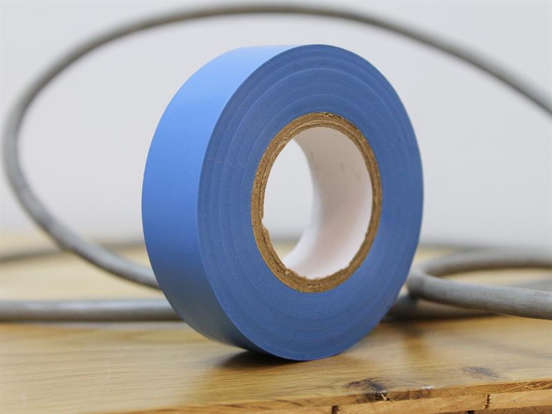 Faithfull PVC Electrical Tape Blue 19mm x 20m FAITAPEPVCBL