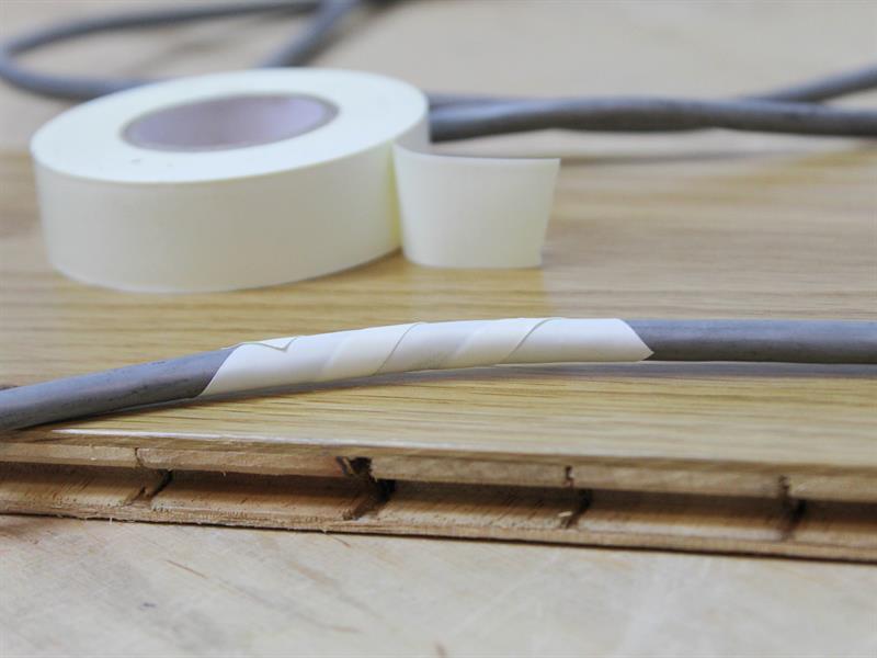 Faithfull PVC Electrical Tape White 19mm x 20m FAITAPEPVCW